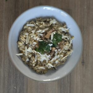 Risotto A Sa Sarda Funghi