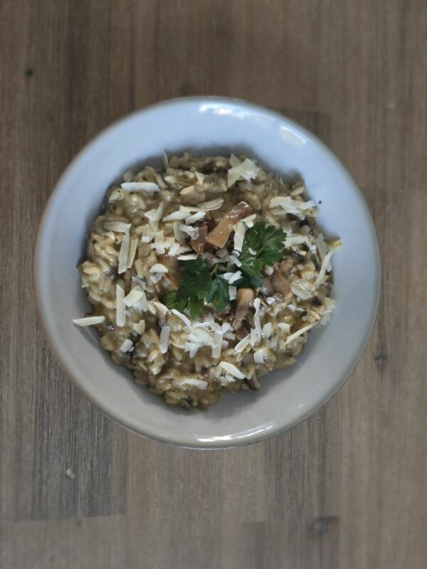 Risotto A Sa Sarda Funghi