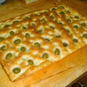 Foccacia Genovese met olijven